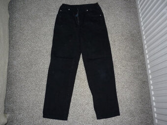 Černé džíny, rifle zn C&A, vel 146