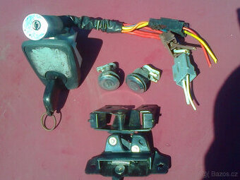 Peugeot 106,zámek kufru,spínačka zn.Neiman,L+P+nádrž zámky