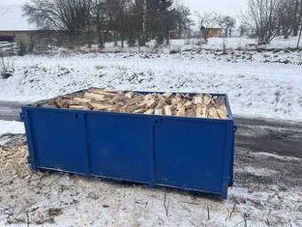 Štípané palivové dřevo