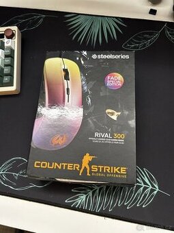 Herní myš SteelSeries Rival 300 CS:GO Fade Edition