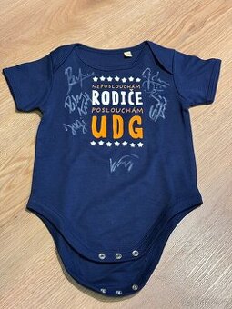 UDG dětské bodýčko PODEPSANÉ body dupačky děti