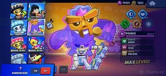 🔥 Brawl Stars účet 40K+ trofejí | 99 brawlerů | SKINY 🔥