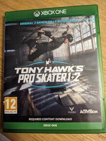 Tony Hawks pro skater 1 + 2  - Xbox