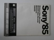 7x katalog SONY, Philips, JVC, Panasonic. TV, Video, HiFi.