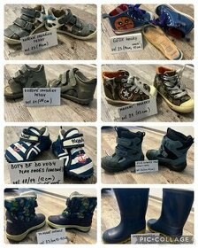 Celoroční boty GEOX, ECCO, PEDDY, sněhule, sandálky (od vel. - 1