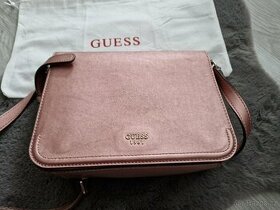 GUESS Crossbody růžová kabelka, jako nová + dustbag