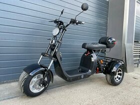 Elektrická tříkolka Lera Scooters C5 1000W černá