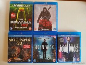 5 Blu-ray (3D) films for sale