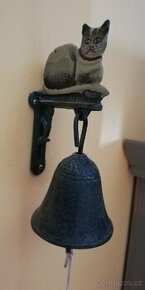 Prodej litinový zvon kočka - rezervováno