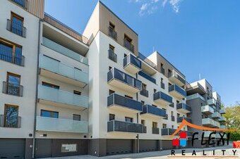 Pronájem bytu 2+kk  s balkónem, 59 m2 a parkovacím stáním v 