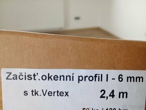 Profil začišťovací Retek 6 mm s tkaninou 2,4 m