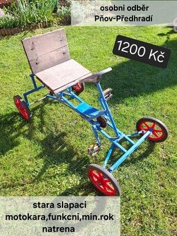 Šlapací motokara