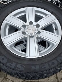 Alu kola 6x139,7 včetně pneu 285/55 R18 113V