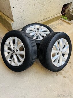 Originální alu Škoda R16 5x112 Octavia 3 Letní Continental