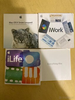Apple Software, CD, DVD, čtečka karet, RAM