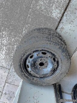 2 x kompletní kolo Š Fabia I, 165/70 R14 ET35