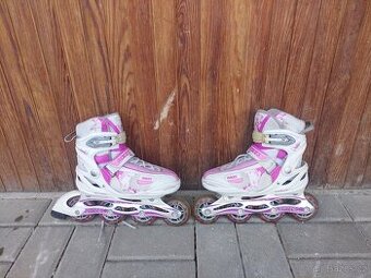 Rostoucí inline brusle 35 -37