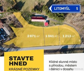 Stavební pozemek Čistá u Litomyšle - 1