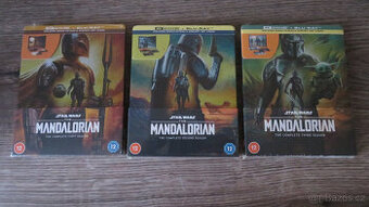 The Mandalorian steelbook 4k UHD 1. + 2. + 3. série (UK)