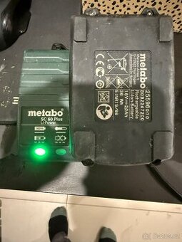 Metabo nabíječka a akumulator