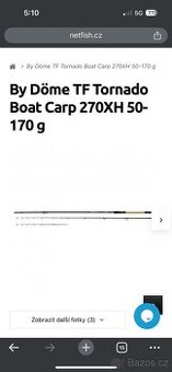 pruty By Döme TF Tornado Boat Carp 270XH