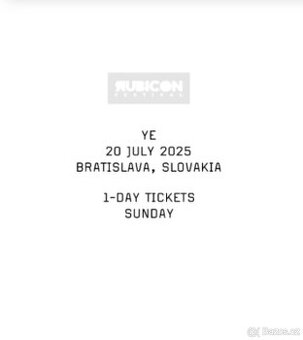 YE - 1 day ticket “classic”