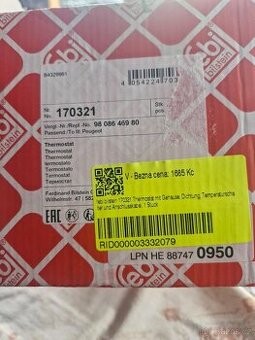 Termostat pro peugeot a citroen