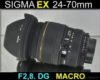 pro Nikon - Sigma DG 24-70mm F/2.8 EX MACRO F.F.