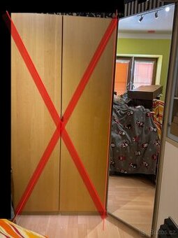 IKEA Pax rohová skříň
