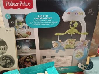 Fisher-Price kolotoč nad postýlku