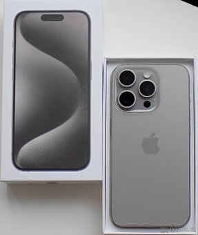 apple iPhone 15 Pro 256gb Titan ZÁRUKA 11/2025