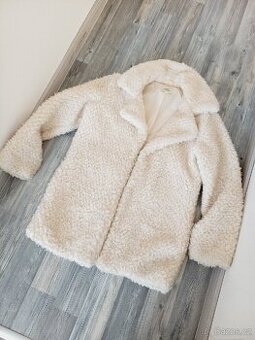 Podzimni/zimní kabát teddy bear vel vel 42 XL