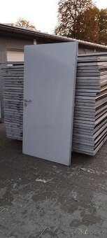 Dveře plechové technické zateplené 100x200