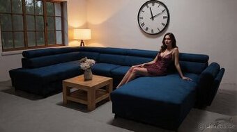 Luxusní Sedací souprava do U - NOVÁ - Přivezu