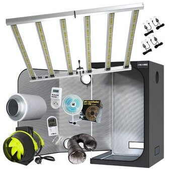 Grow komplety Stany, LED světla, ventilátory..