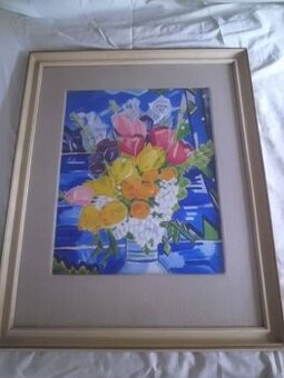 Starý Obraz - Olej - VÁCLAV ŠPÁLA - MIRKO VALINA - Kopie