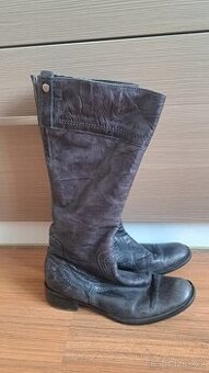 Lasocki,kožené kozačky vel.38