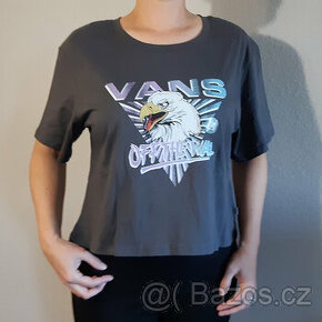 VANS tričko krátký střih CROP TOP nové