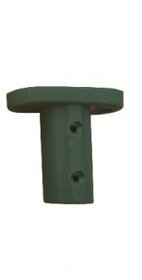 Nová T-koncovka, díl pro přichycení lana ke stěně