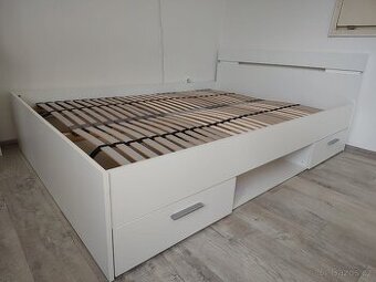 Multifunkční postel s úložnými prostory včetně matraceNOVÁ