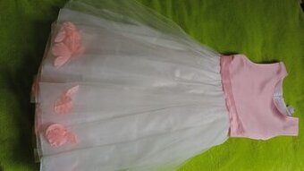 Sváteční šaty vel. 130 - 1