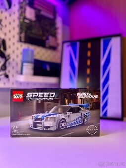 LEGO 76917 (Nissan Skyline R34) - Unikátní 3D rámeček
