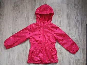 Dívčí parka s fleecem 116