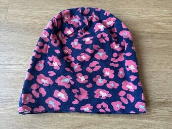 Oboustranná dívčí podzimní čepice vel. 4-10 let, obvod 50 cm