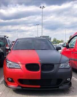 Řasy na světlometech BMW E60/E61