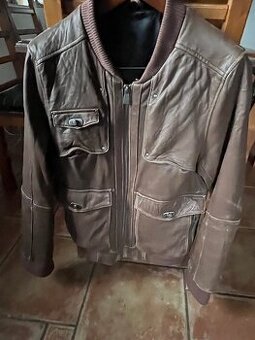 Kožená, pánská bunda ELEVEN