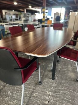 Zasedací stůl výškově nastavitelný 280x130cm