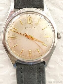 Vintage Helvetia vodotěsné - vlastní kalibr 830 - 60. léta 2