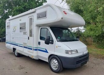 Fiat Ducato Bürstner 2.8JTD klimatizace traumatic garaz