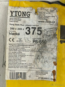TVÁRNICE Ytong Statik Plus - 1